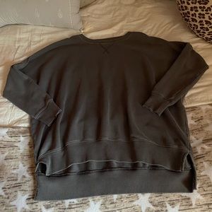SOLD Oversized aerie crew neck